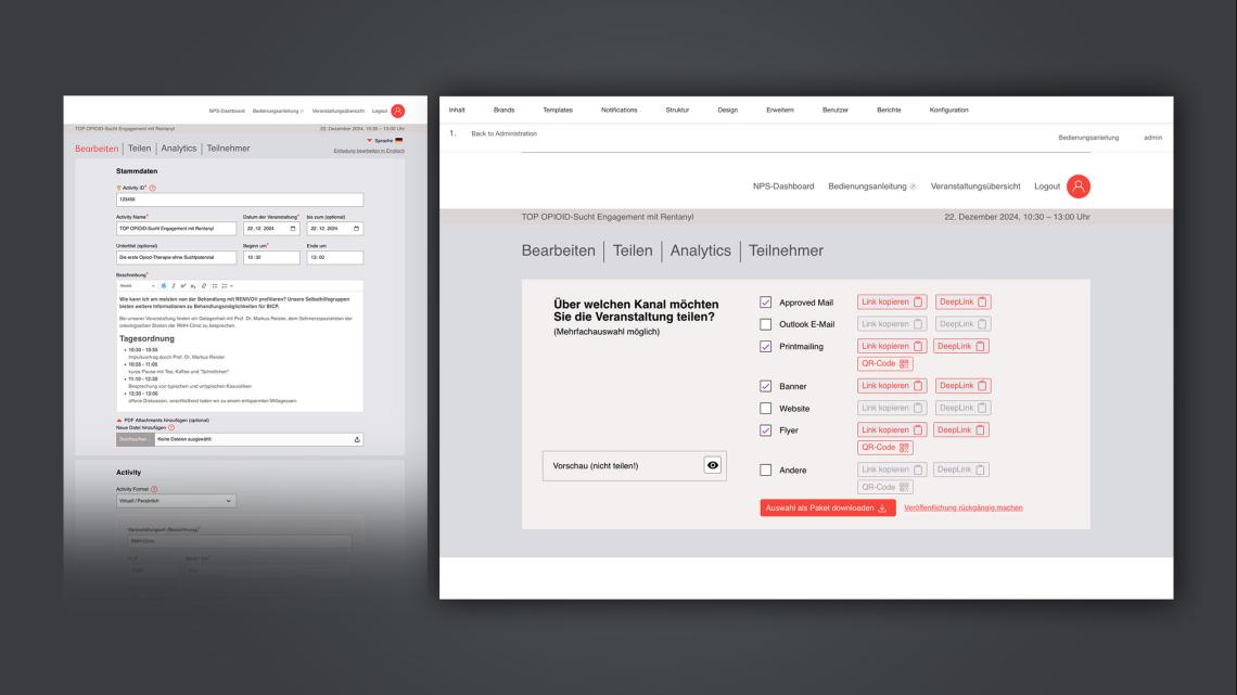 RMH MEDIA Event Backend