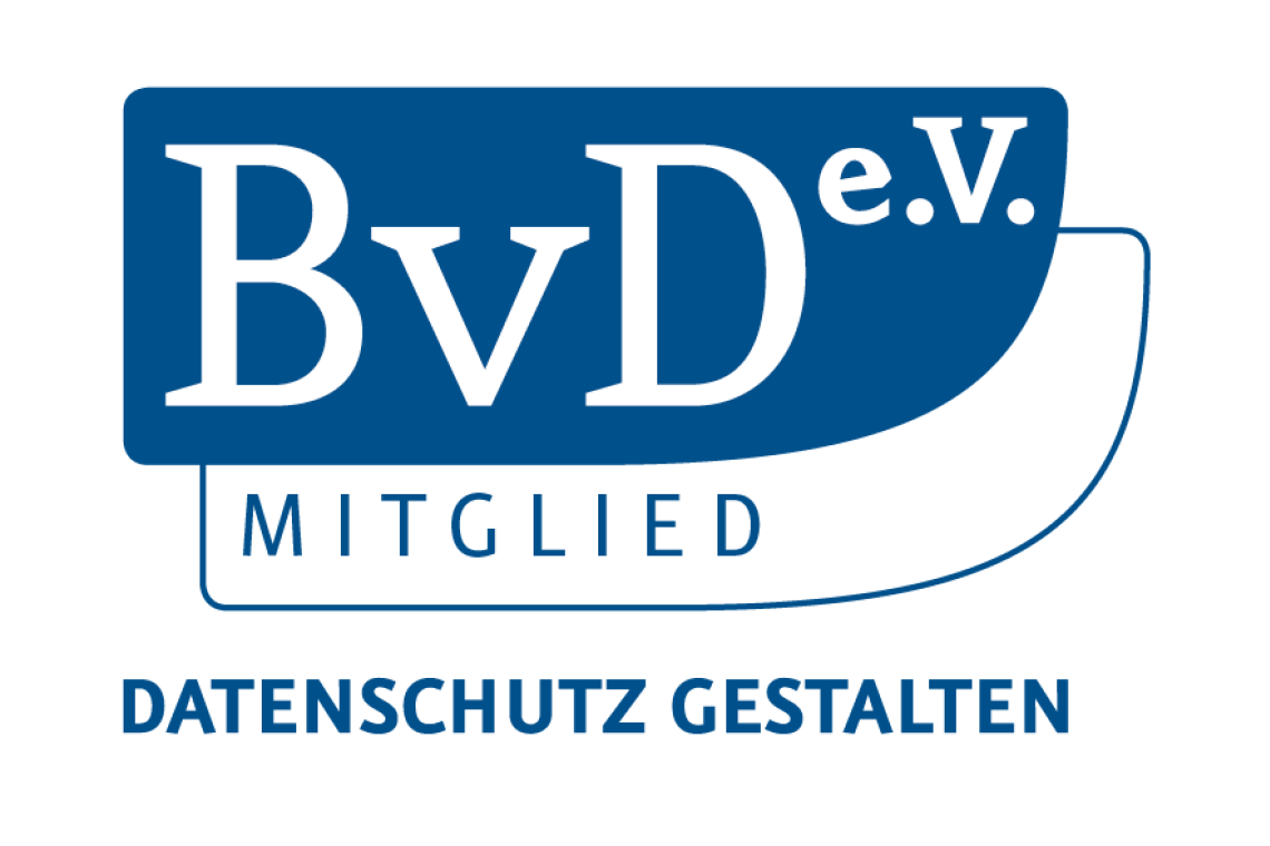 Logo des Berufsverband der Datenschutzbeauftragten Deutschlands (BvD) e.V. 